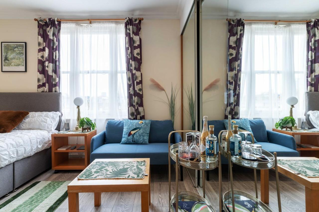Elegant Art Deco Whole Apartment - 2Mins To Hyde Park, 8Mins To Bayswater, Nottinghill, Paddington Londres Extérieur photo